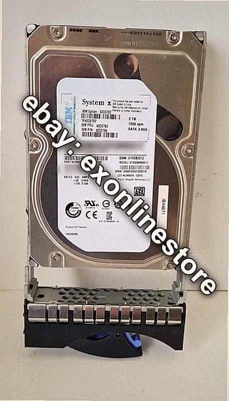 42D0782 - 2TB 7200 NL SATA 3.5-inch Hot-Swap hard drive (FRU: 42D0783)