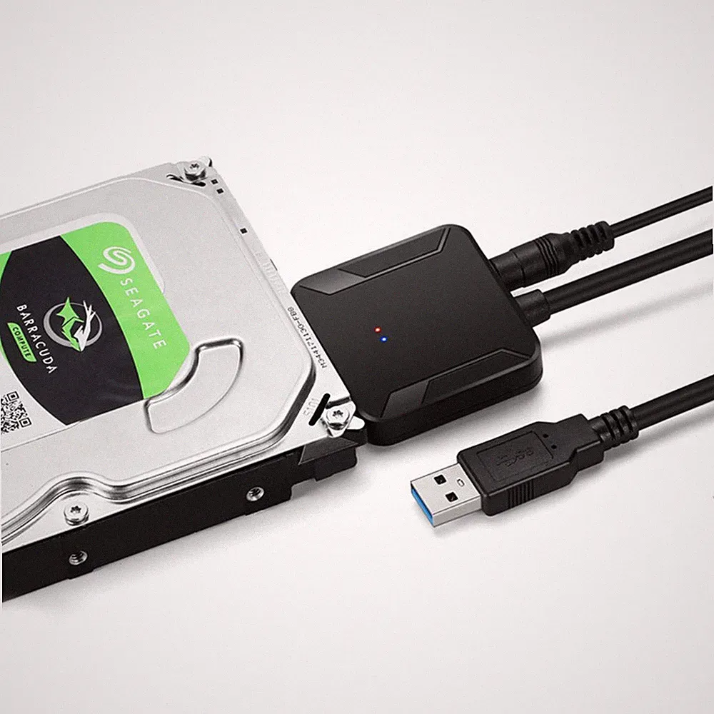 Data Transfer Cable Converter Hard Disk Drive Kit External Adapter
