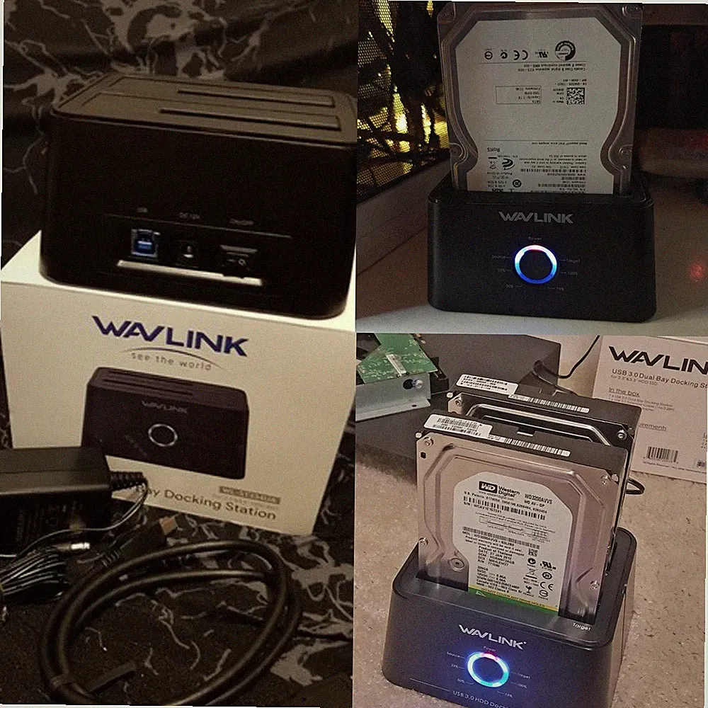 SATA hard drive dock