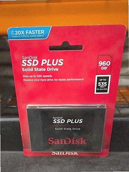 New SanDisk SSD PLUS 960GB Solid State Drive (SDSSDA-960GB-G26)