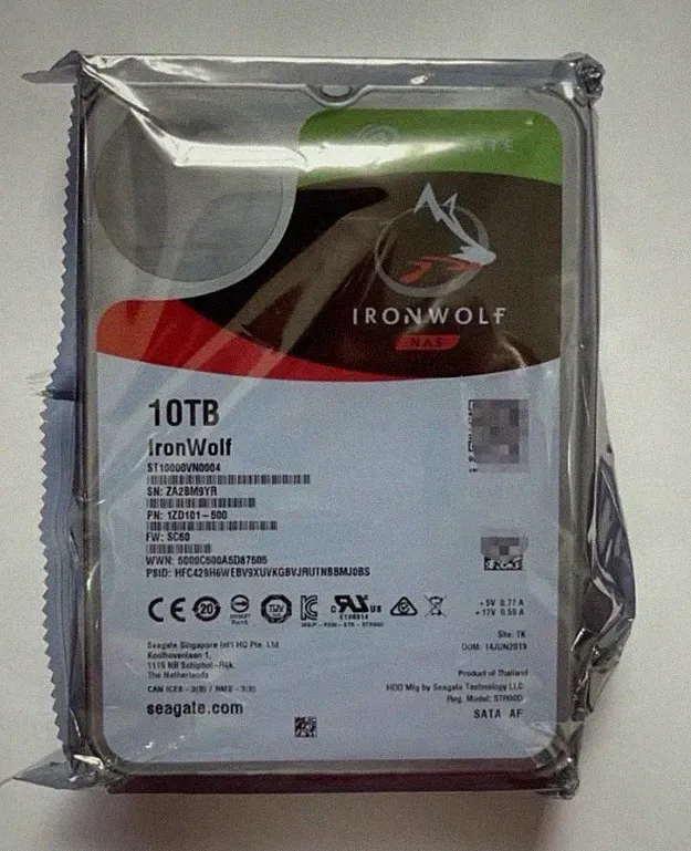 SATA 3.5 inch hard drive