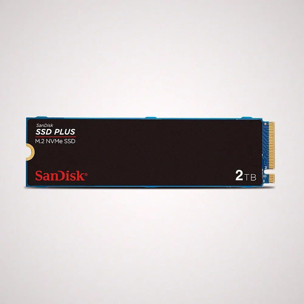 SanDisk 2TB SSD PLUS M.2 NVMe PCIe Gen 3.0, Internal SSD - SDSSDA3N-2T00-G26