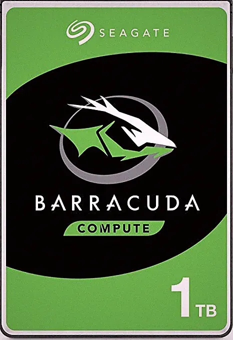 Seagate BarraCuda 1TB HDD/Hard Drive SATA 3.5 Inch 7200RPM, 64MB Cache -UK