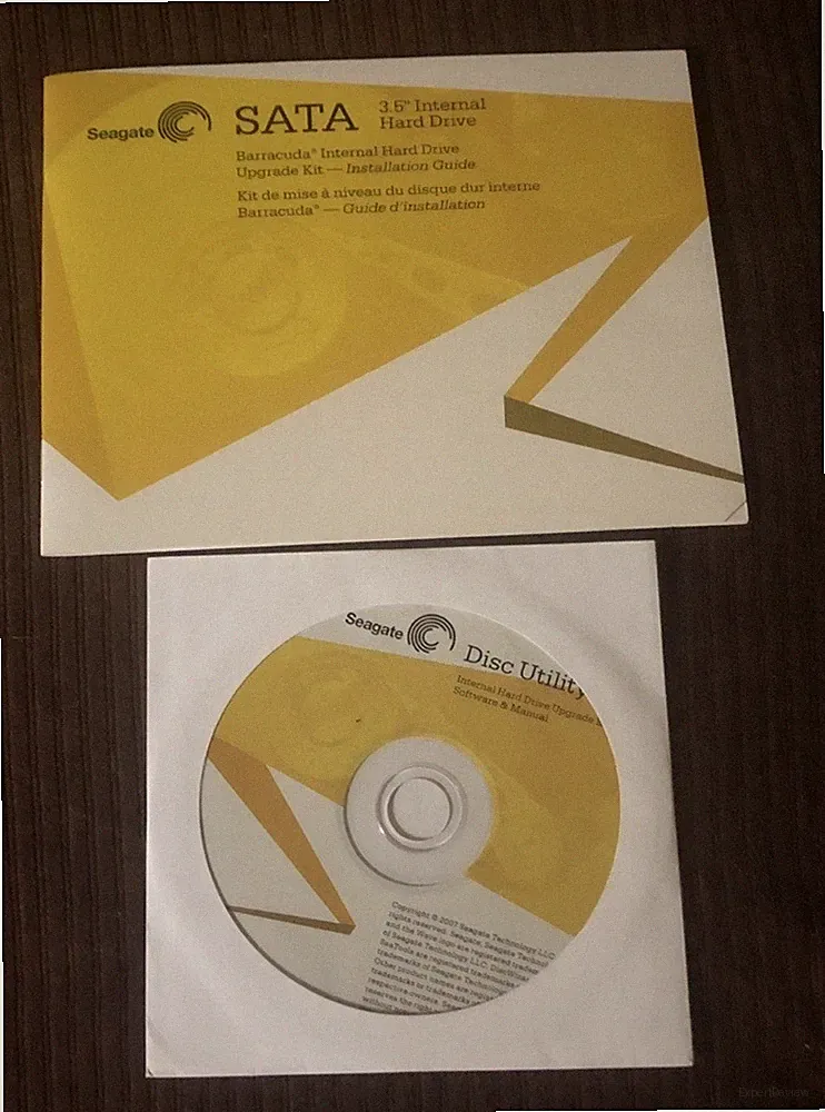 Seagate SATA Disc Utility For Internal Hard Drive Upgrade Kit Software & Manual✨
