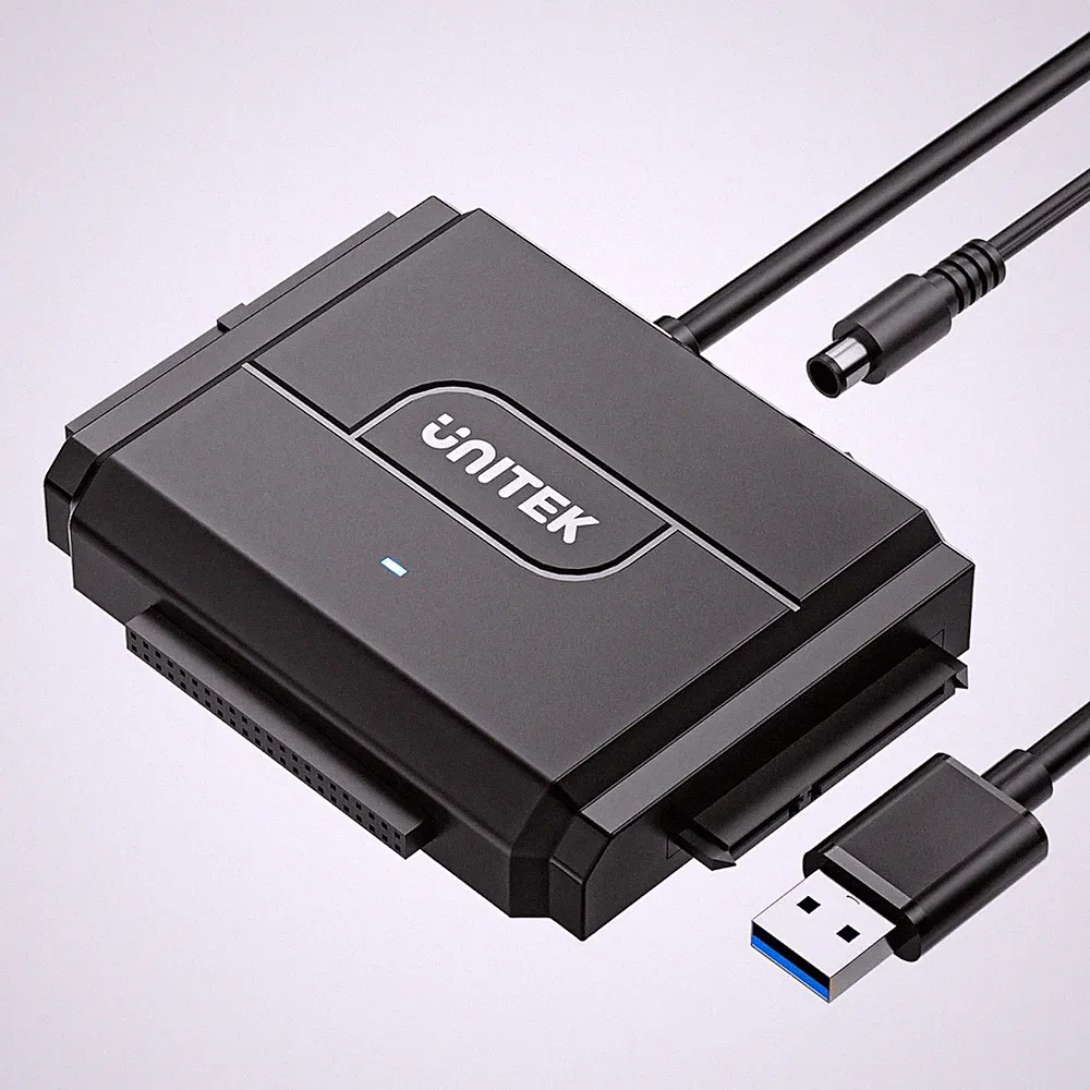 Unitek SATA/IDE to USB 3.0 Adapter, IDE Hard Drive Adapter Kit Recovery A